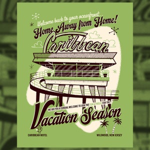 Caribbean Motel - Screen Print