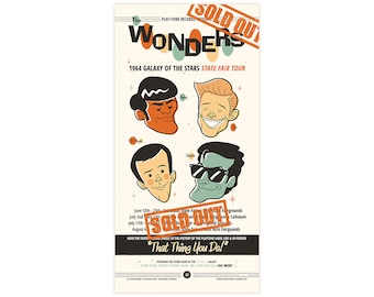 The Wonders "SOLD OUT" Variant - screen print