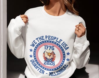 USA 250th Anniversary Shirt, 1776 2026 Patriotic Shirt, We The People Eagle Tee, America 250 Shirt