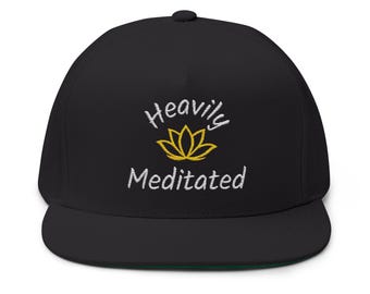Czapka z daszkiem typu trucker z motywem głębokiej medytacji | Lotus, czapka z daszkiem Mindfulness