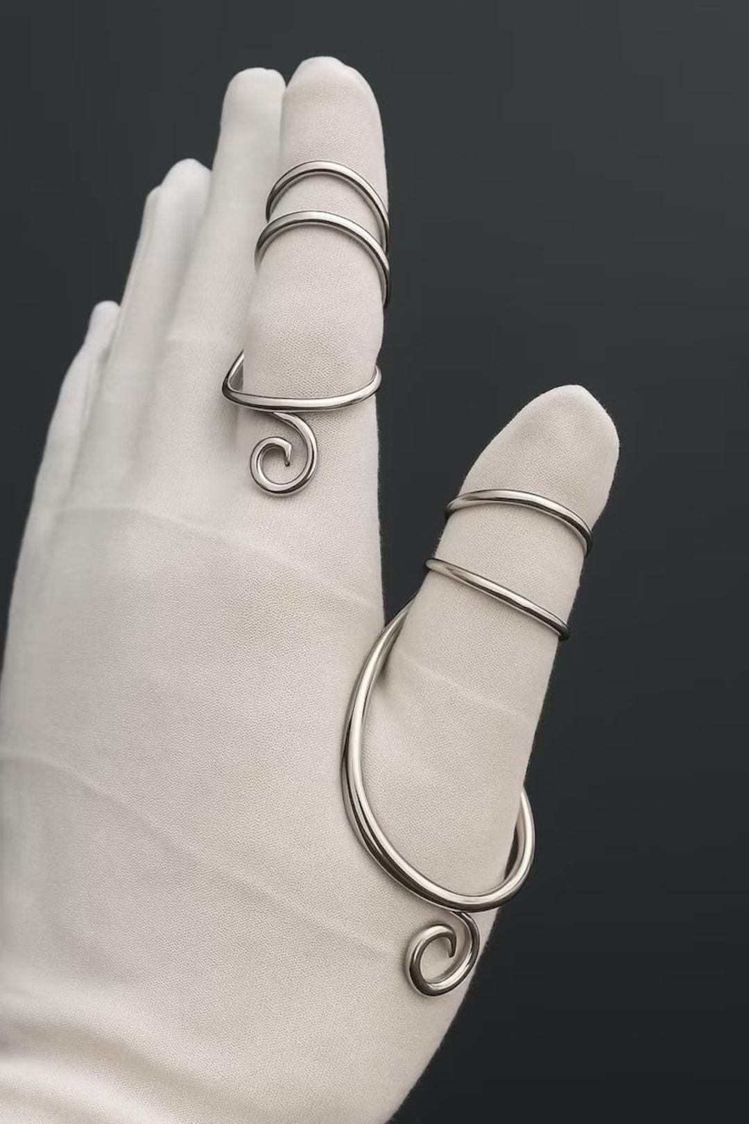 Thumb Splint 925 Silver Ring, MCP Hyperextension Splint, Arthritis ...