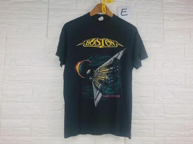 Boston 1987 Tour Tshirt - Etsy Canada