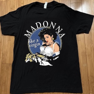 Madonna like a virgin tour tshirt - Etsy 日本