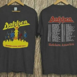 Dokken Under Lock and Key Shirt - Etsy