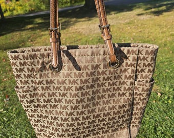Vintage Michael Kors Tote Bag: Authentic Y2K Designer Handbag
