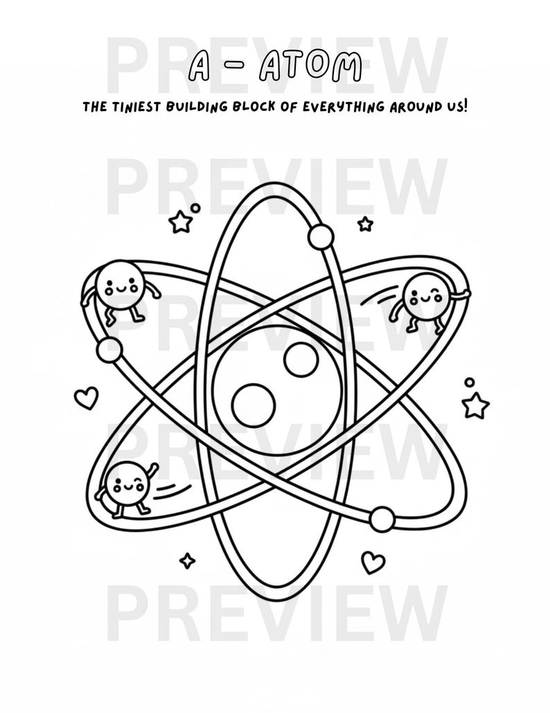 Stem-tastic Abc's Coloring Book for Kids: Fun Engineering and Science ...