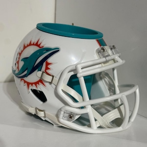 blank mini football helmet desk caddy Football Helmet Pen Holder