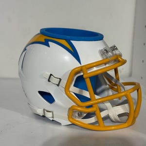 blank mini football helmet desk caddy Football Helmet Pen Holder