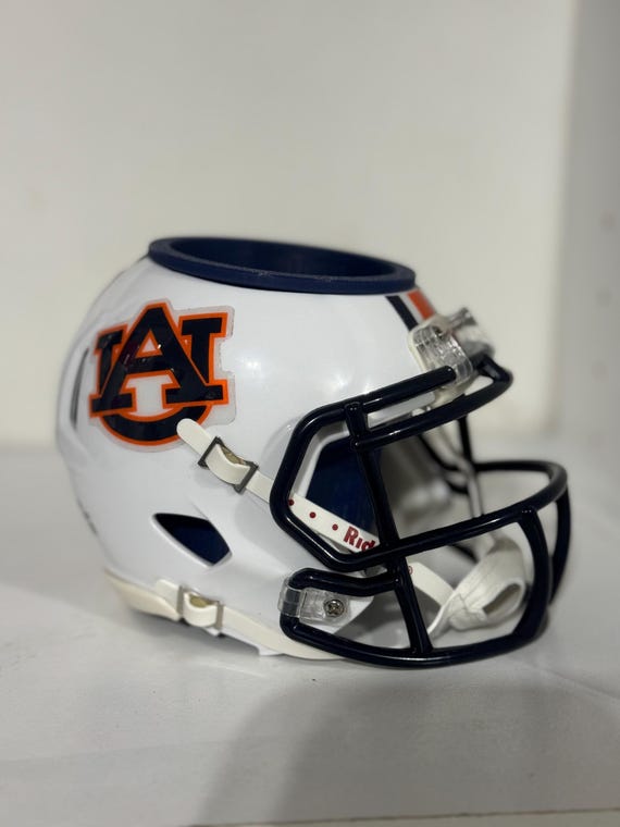 auburn football mini helmet Auburn Tigers Mini Football Helmet Desk Organizer