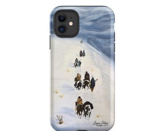 Walela’s Tears Native Art iPhone Case - Trail of Tears Spirit Design