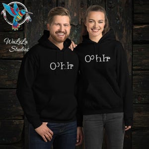 Mother Hoodie Cherokee Unitsi ᎤᏂᏥ | Indigenous Language Sweatshirt | Native Family Honor Pullover