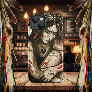 Marked by Silence Rising Through Fire Tough Case for iPhone®