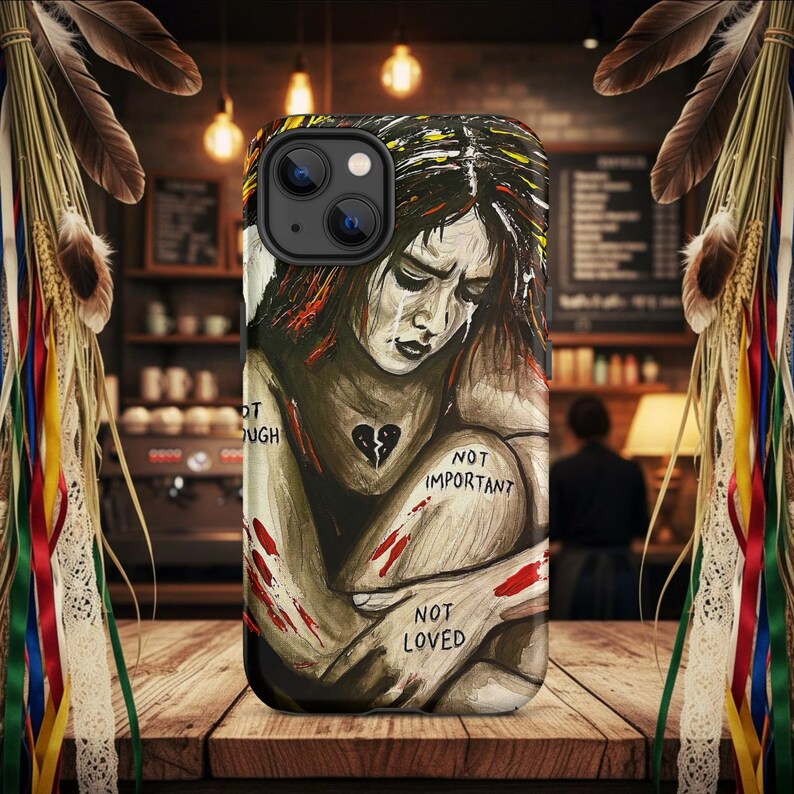 Marked by Silence Rising Through Fire Tough Case for iPhone®