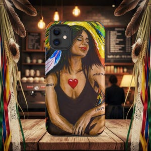 She Was Never What They Said Tough Case for iPhone®