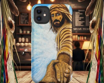 Funda resistente para iPhone® con el diseño "La mano que me guía"