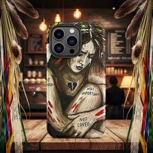 Marked by Silence Rising Through Fire Tough Case for iPhone®