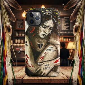 Marked by Silence Rising Through Fire Tough Case for iPhone®
