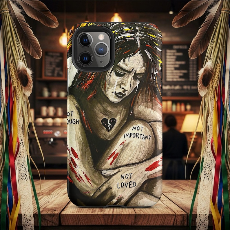 Marked by Silence Rising Through Fire Tough Case for iPhone®
