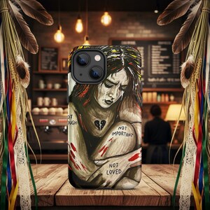 Marked by Silence Rising Through Fire Tough Case for iPhone®