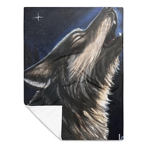 Throw Blanket | Cry of the Ancestors Native Story   | Spiritual Ancestral Art Decor
