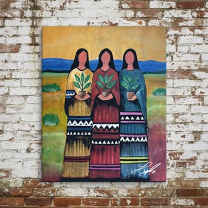 Canvas“Three Nations, One Spirit”