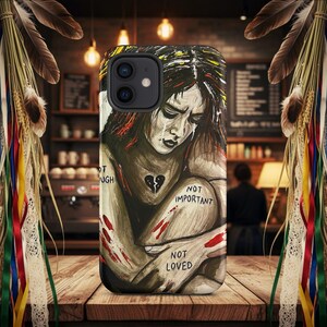 Marked by Silence Rising Through Fire Tough Case for iPhone®