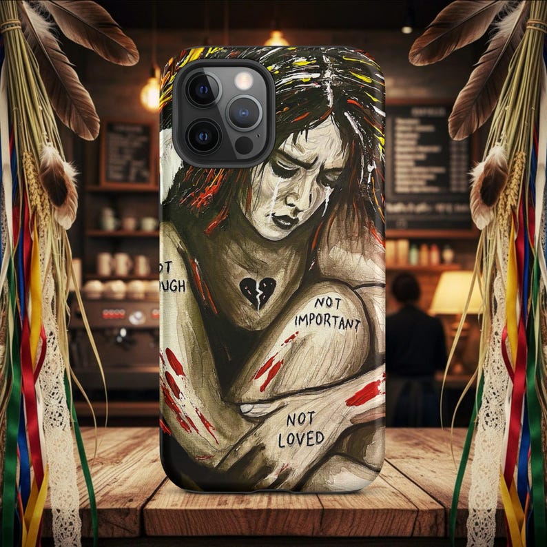 Marked by Silence Rising Through Fire Tough Case for iPhone®