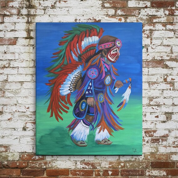 Little Spirit Dancer, Gallery Ready Canvas | Museum-Quality Fine Art Giclée | Layne Polzin