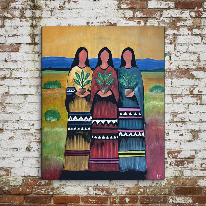Canvas“Three Nations, One Spirit”