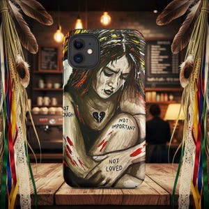 Marked by Silence Rising Through Fire Tough Case for iPhone®