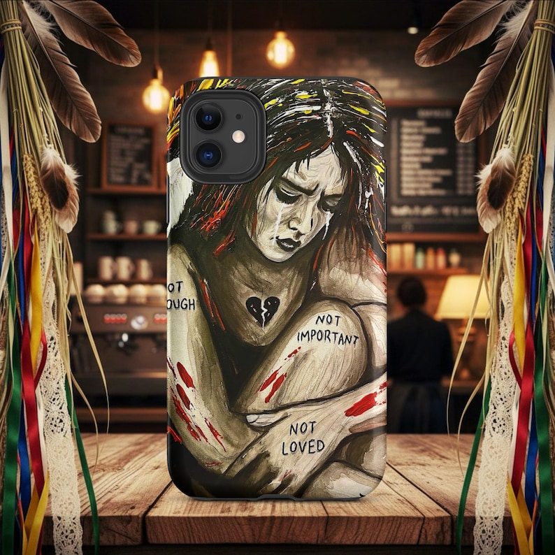 Marked by Silence Rising Through Fire Tough Case for iPhone®