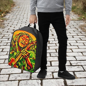 Bob Marley Backpack - Etsy