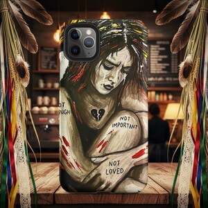 Marked by Silence Rising Through Fire Tough Case for iPhone®