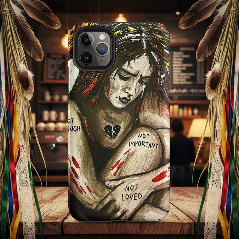 Marked by Silence Rising Through Fire Tough Case for iPhone®