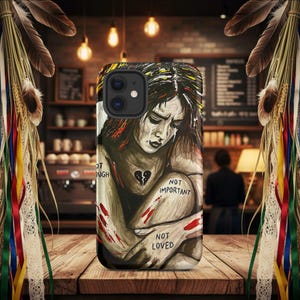 Marked by Silence Rising Through Fire Tough Case for iPhone®