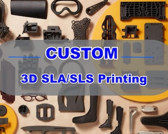 Service d'impression 3D personnalisé, Résine et plastique ABS, Composants de qualité industrielle, Produits de consommation, Processus d'impression Sla/SLS/MJF/FDM
