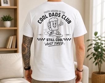 Camiseta del Club de Papás Geniales, Camiseta Divertida del Día del Padre Est. 2026, Camiseta Retro para Padres, Papá Primerizo