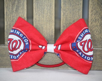 MLB National League Hair Bow Accessory