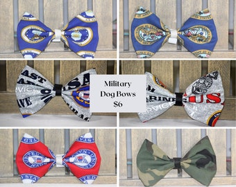 United States Marines/Army/Air Force/Navy/Coast Guard  Dog Bow Accessory