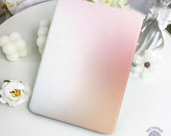 Minimalistiskt färgat Kindle-fodral med handrem för Paperwhite 12 11th, Kindle 6 6,8 7 tum, Colorsoft, Kindle 11 10th, Gratis anpassning, Gåva
