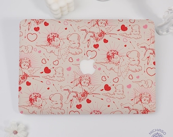 Cupid Macbook-skal till Macbook Air 15 13 11, Pro 13 14 15 16, 2026 M5, M2 M3 M4, MacBook Neo A18, anpassningsbart skal