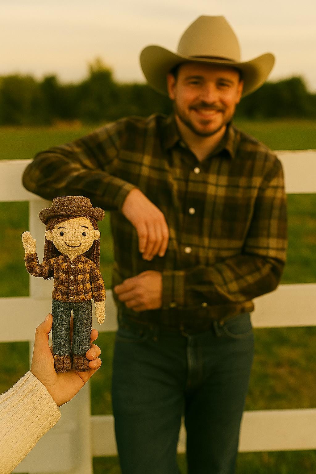 Crochet Doll From Photo