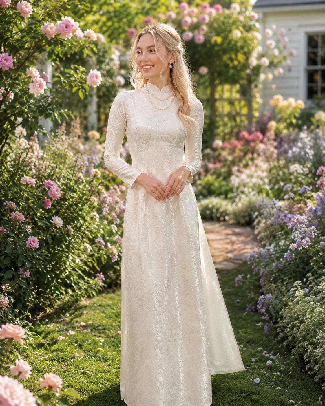 Vietnamese Ao Dai Dress