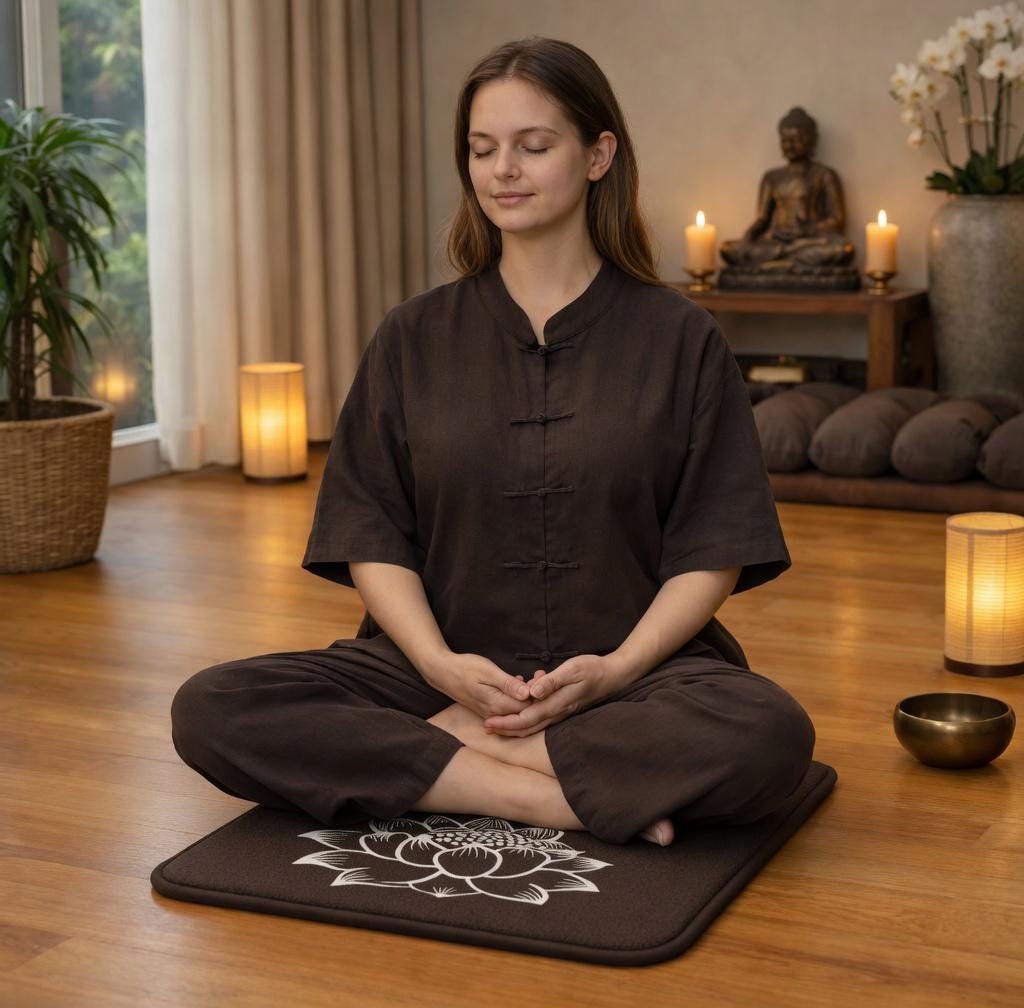 Lotus Meditation Cushion