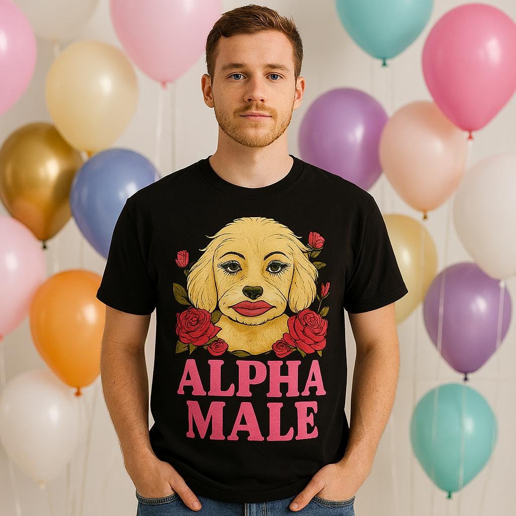 Alpha Male Poodle Tee