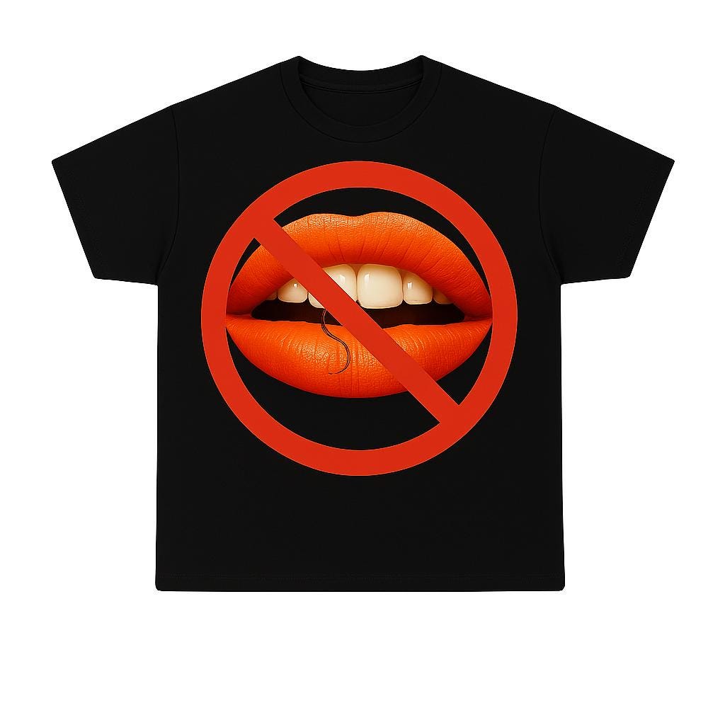 Prohibited Mouth Tee