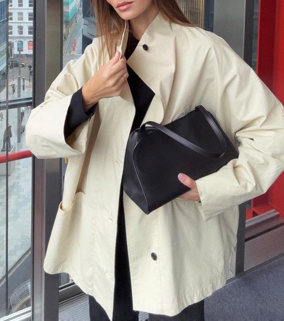 Handmade leatherHand Bag: Soft Leather Top Handle Bag, UnderArm for Women | Shoulder Bag,Minimal Design Handbags,Trendy Handbags for mother