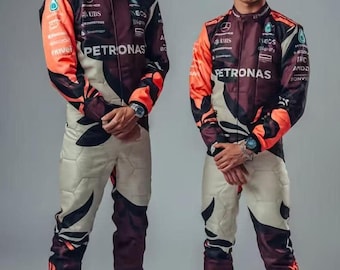 Handmade F1 Go Kart Racing Suit: Customizable Level 2 Standard