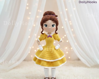 Handmade Tarzan Jane Crochet Doll, Tarzan Jane Amigurumi Doll, Custom Kids Doll Gift, Tarzan Inspired Crochet Doll, Princess Doll For Girl