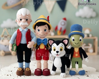 WDCC Disney Pinocchio Geppetto Good-bye Son Porcelain Figurine